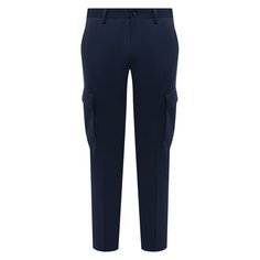 Брюки-карго из хлопка и кашемира Corneliani