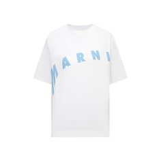 Хлопковая футболка Marni