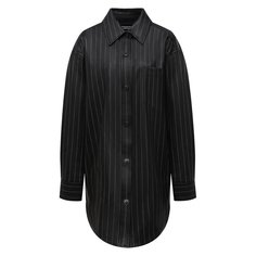 Кожаная рубашка Alexander Wang