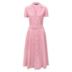 Льняное платье Polo Ralph Lauren