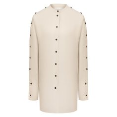 Рубашка из вискозы и шелка Jil Sander