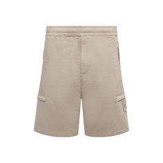 Шорты из хлопка и шерсти Stone Island