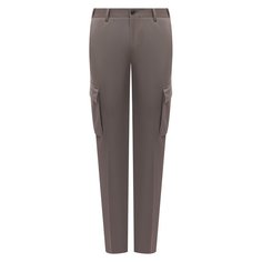 Брюки-карго из хлопка и кашемира Corneliani