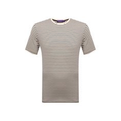 Футболка из шелка и хлопка Ralph Lauren
