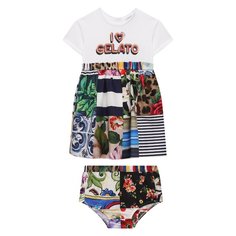 Комплект из платья и шорт Dolce & Gabbana