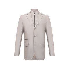 Пиджак из шерсти и льна Corneliani