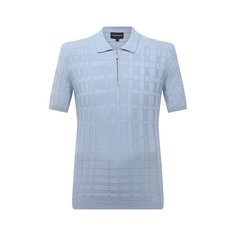 Хлопковое поло Emporio Armani