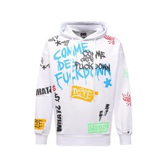 Хлопковое худи Comme des Fuckdown