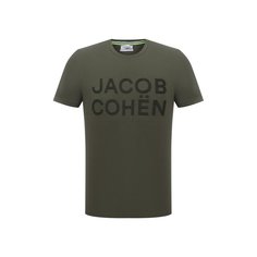 Хлопковая футболка Jacob Cohen