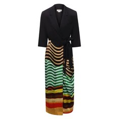 Платье из вискозы Dries Van Noten