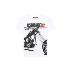 Хлопковая футболка Dsquared2