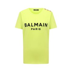 Хлопковая футболка Balmain