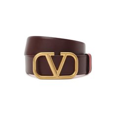 Кожаный ремень Valentino Garavani VLogo Valentino