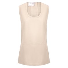 Кожаный топ Jil Sander