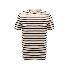 Хлопковая футболка Jil Sander