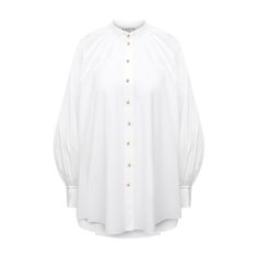 Хлопковая блузка Lanvin