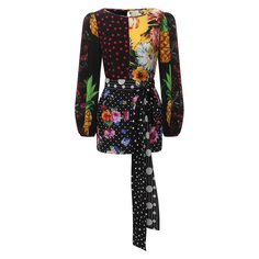 Шелковая блузка Dolce & Gabbana