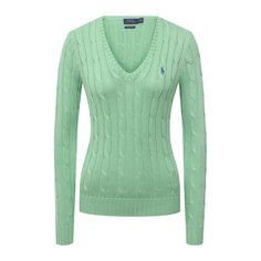 Хлопковый пуловер Polo Ralph Lauren