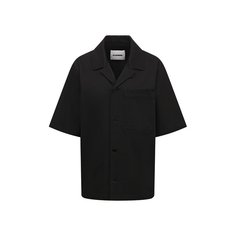 Хлопковая рубашка Jil Sander