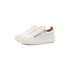Кожаные кеды Frankie Giuseppe Zanotti Design