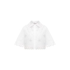 Хлопковая блузка REDVALENTINO