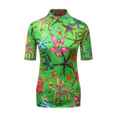 Рубашка из вискозы Versace