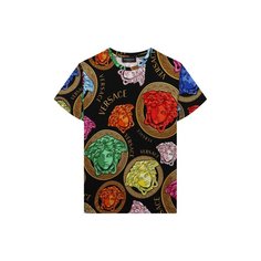 Хлопковая футболка Versace