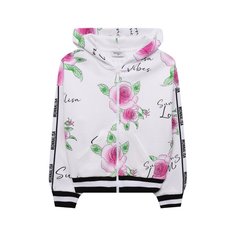 Хлопковая толстовка Monnalisa