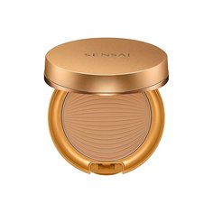 Солнцезащитная пудра Bronze Natural Veil Compact, SC04 Dark Sensai