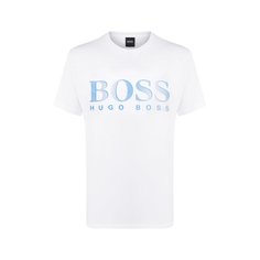 Хлопковая футболка BOSS