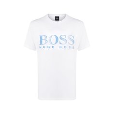 Хлопковая футболка BOSS