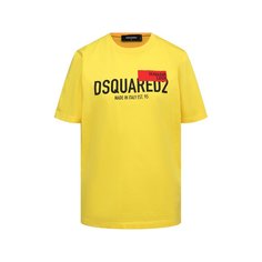 Хлопковая футболка Dsquared2