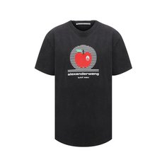Хлопковая футболка Alexander Wang