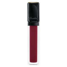 Жидкая матовая помада для губ KissKiss, оттенок L369 Запретный красный Guerlain