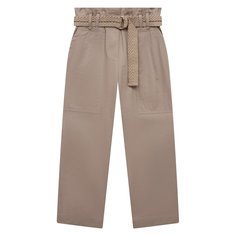 Хлопковые брюки Brunello Cucinelli