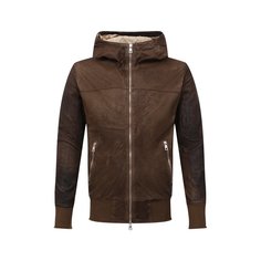 Кожаный бомбер Giorgio Brato