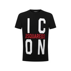 Хлопковая футболка Dsquared2