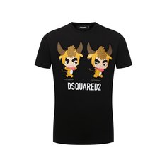 Хлопковая футболка Dsquared2
