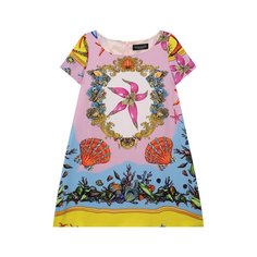 Платье из вискозы Versace