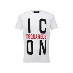 Хлопковая футболка Dsquared2