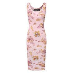 Платье из вискозы Versace Jeans Couture