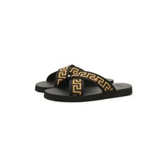 Текстильные шлепанцы Nastro Versace
