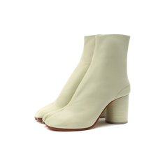 Кожаные ботильоны Tabi Maison Margiela