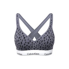 Бюстгальтер из смеси хлопка и вискозы Calvin Klein