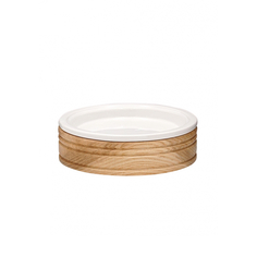 Мыльница Ridder Chic белая 13,4х4 см