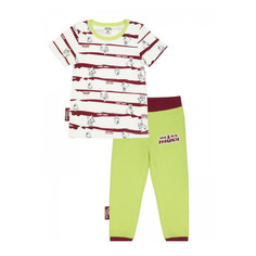 Пижама Lucky Child с брюками МИ-МИ-МИШКИ полосатая 128-134