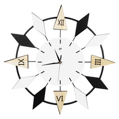 Часы настенные JJT электромеханические 57х57 см