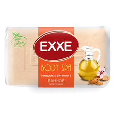 Мыло Exxe Body Spa Банное "Миндаль & витамин Е" 160 г