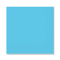 Салфетки Amscan Caribbean Blue 33 см 16 шт