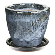 Горшок папоротник Hoang pottery 19x16 см с поддоном